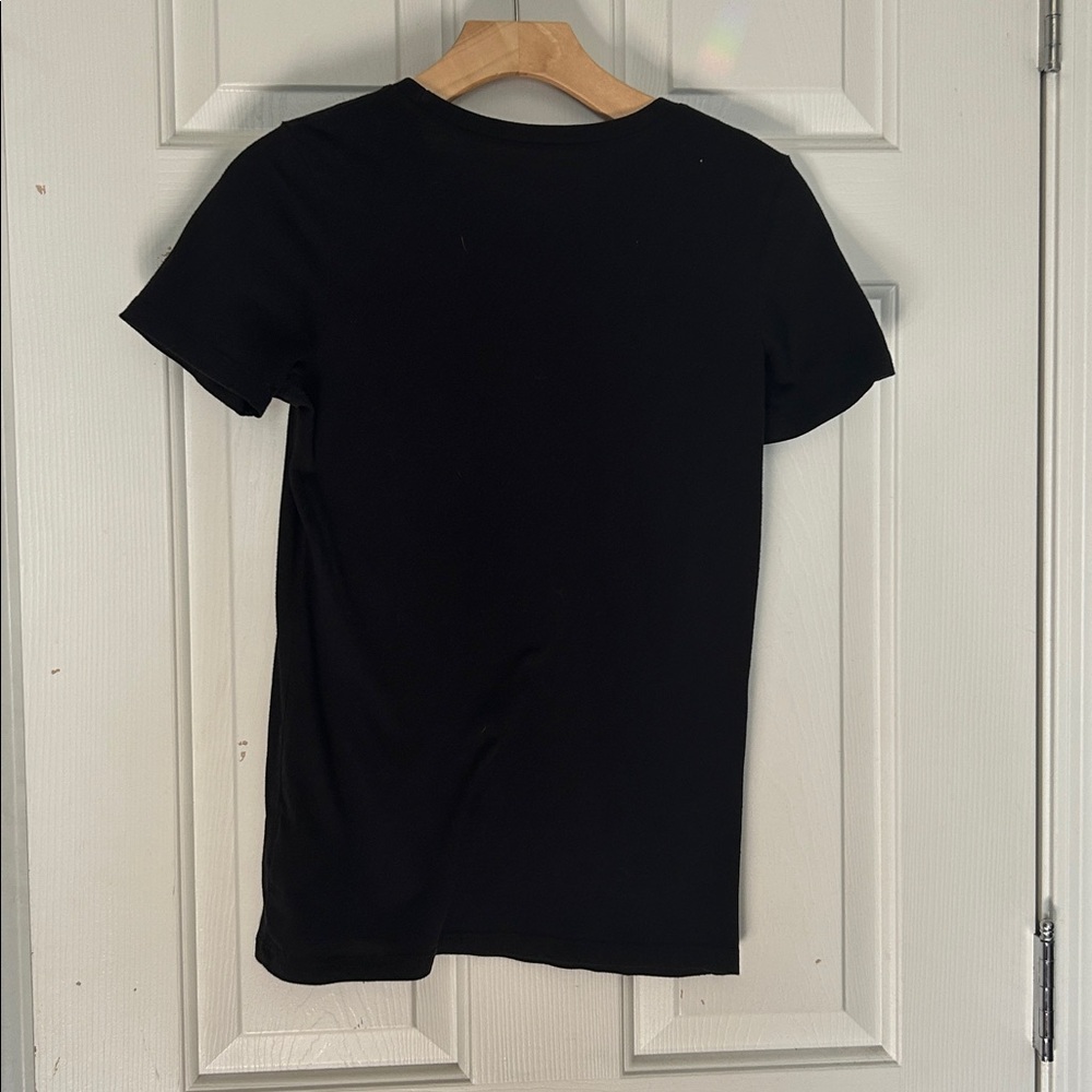 Vans Black Tee with White Logo - Picture 2 of 3